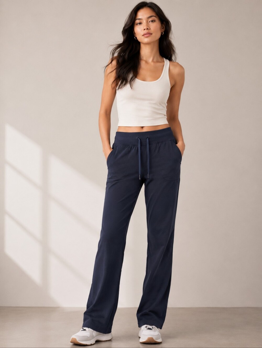 ❤️ LULULEMON DANCE STUDIO MID-RISE PANTS, TALL, TRUE NAVY, 2
